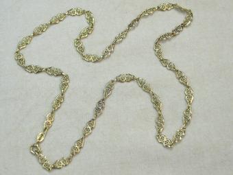 Gold Filigree Necklace