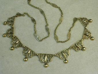 French Gold Necklace