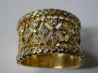 Rare Edwardian Diamond Ring